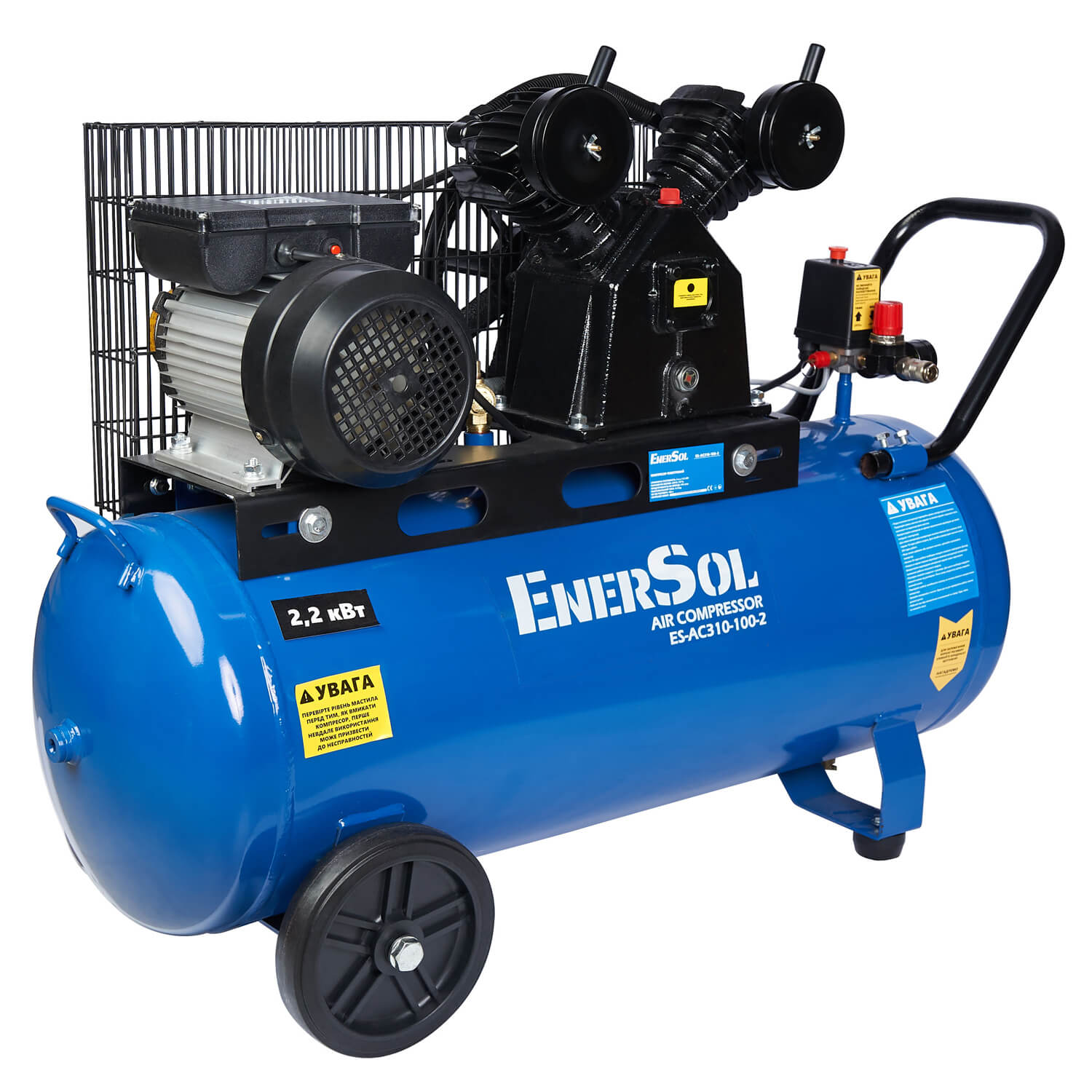 Компресор повітряний EnerSol ES-AC310-100-2 — Photo 10