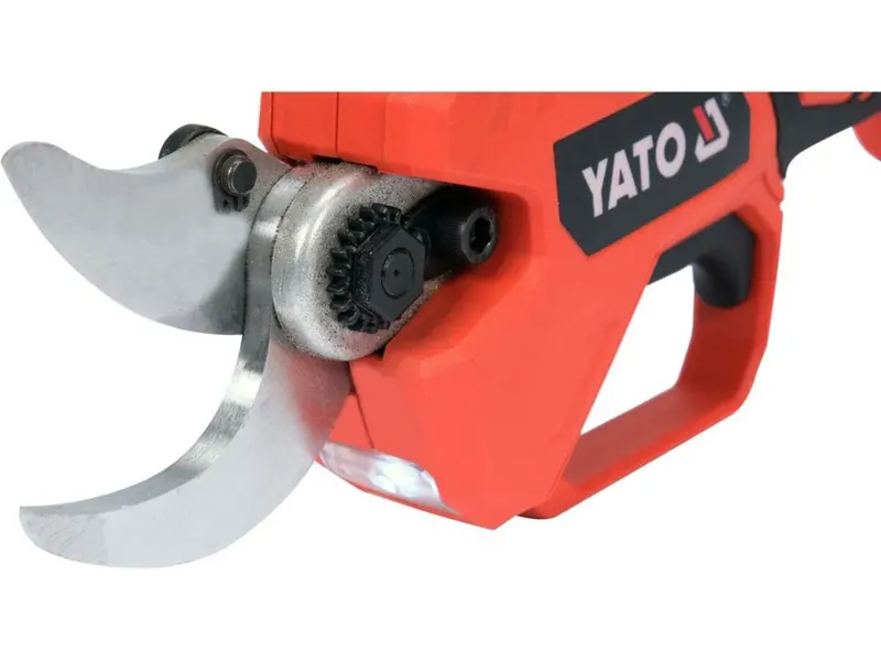 Сучкоріз акумуляторний YATO Li-Ion 18В, 2 АГод, до гілок Ø≤ 30 мм зі швидкою зарядкою [8] — Photo 5