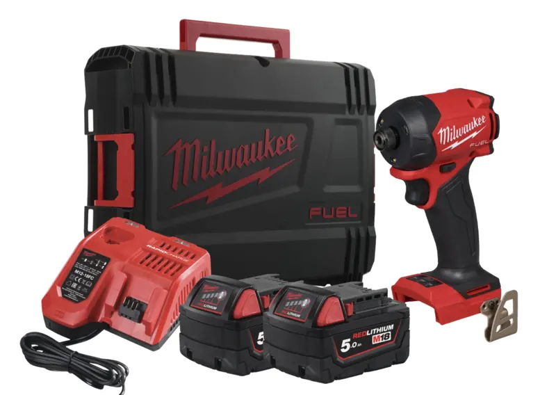 Шуруповерт ударний гідравлічний акумуляторний безщітковий MILWAUKEE, M18 FIDRQ-502X — Photo 3