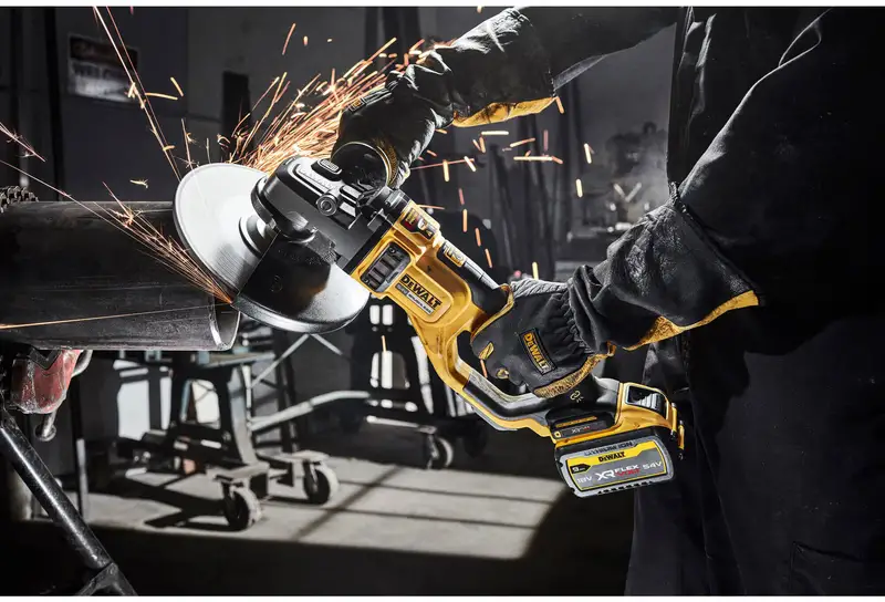 Шліфмашина кутова - болгарка акумуляторна безщіткова DeWALT DCG460NK — Photo 4