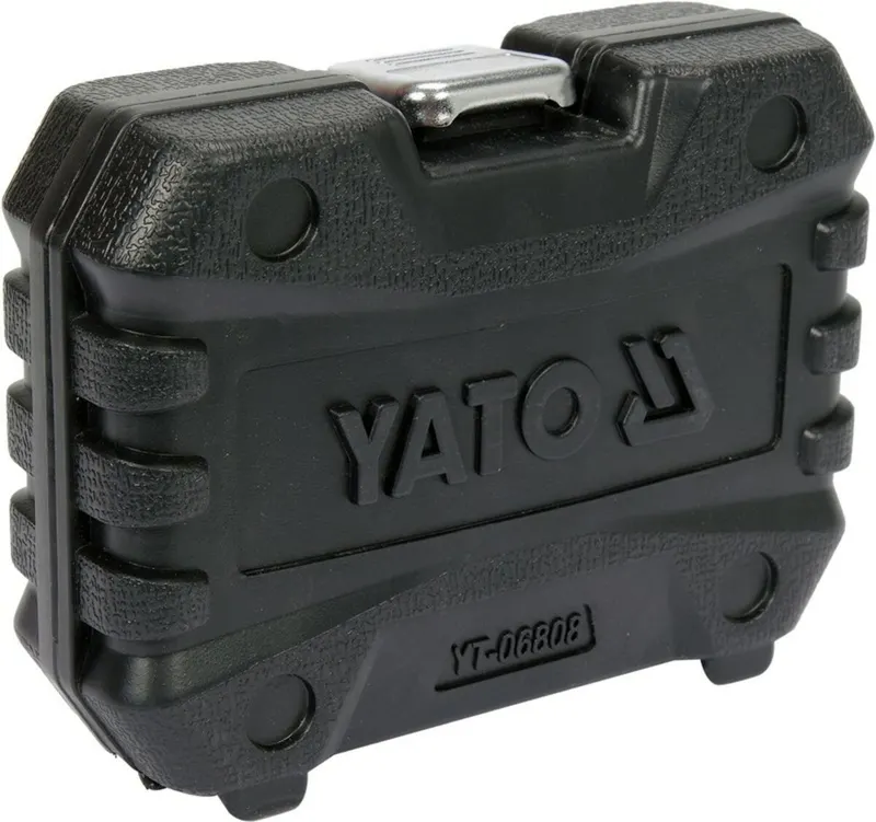 Насадки 6-гранні для гальмівних супортів авто YATO: квадр- 3/8", 1/2", 7- 22 мм, 11 шт [20] — Photo 2
