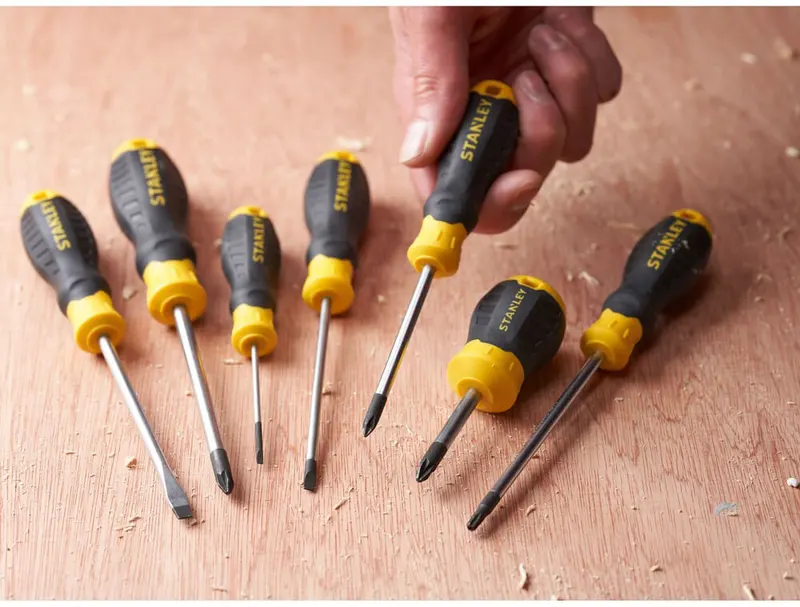 Викрутка Cushion Grip під шліц Ph1 з довжиною жала 75 мм STANLEY STHT16155-0 — Photo 4