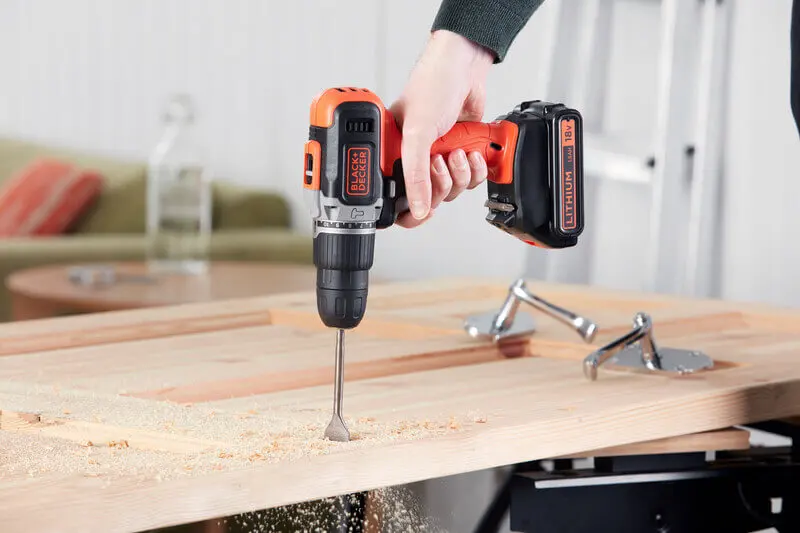 Дриль-шурупокрут ударний акумуляторний BLACK+DECKER BCD003C1 — Photo 19
