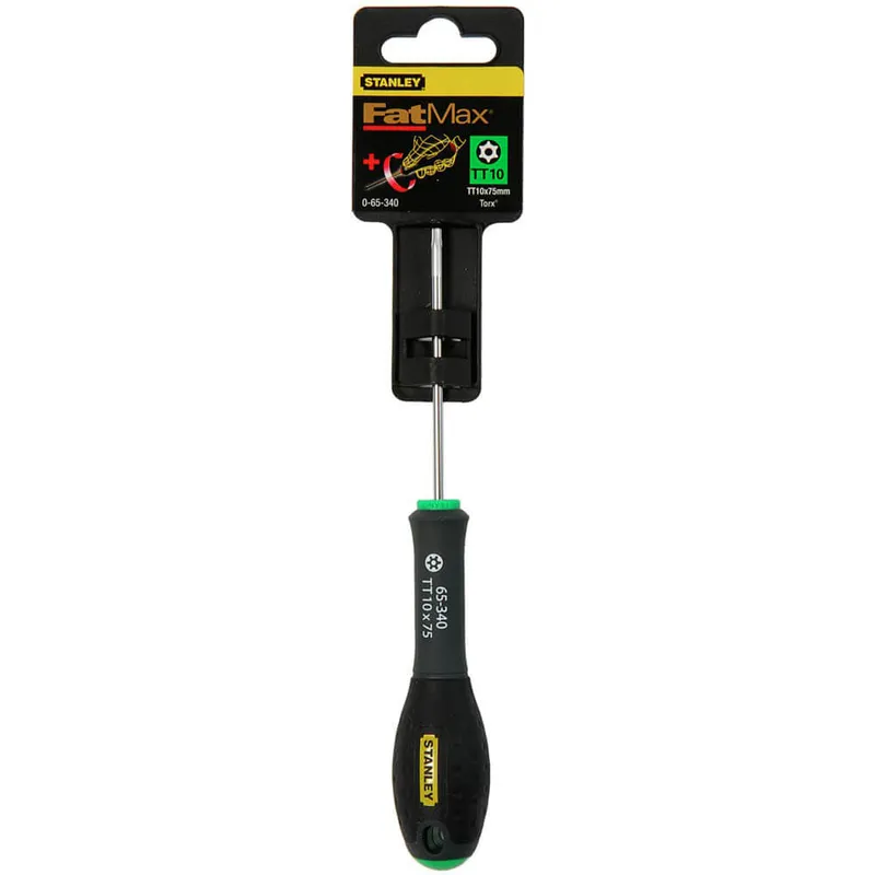 Викрутка FatMax з довжиною жала 75 мм під шліц Torx TT10 STANLEY 0-65-340 — Photo 1