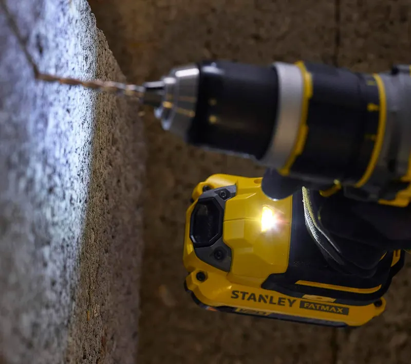 Дриль-шурупокрут ударний акумуляторний безщітковий STANLEY FATMAX SFMCD721D2K — Photo 9