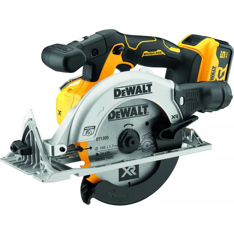 Пила дискова акумуляторна безщіткова DeWALT DCS565P2 — Photo 1