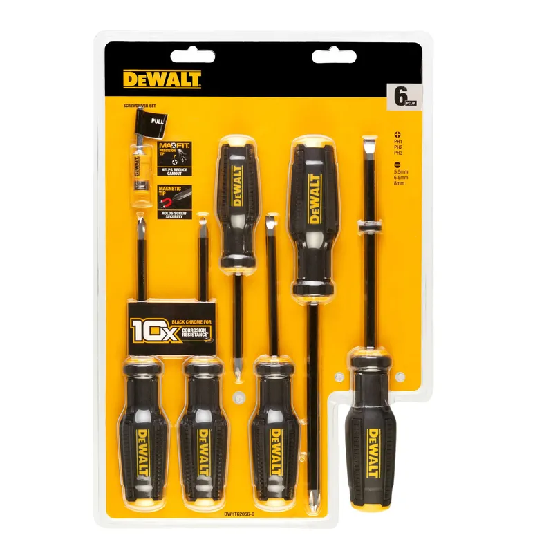 Набір викруток TOUGHSERIES™ MAX FIT®, 6 штук DeWALT DWHT62056-0 — Photo 2