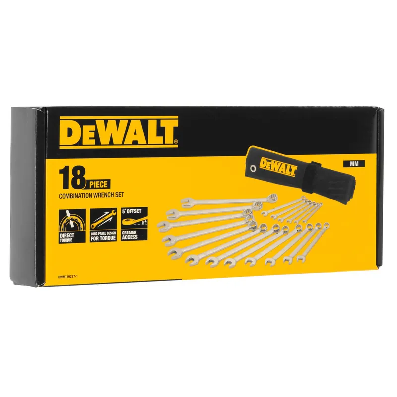 Набір ключів комбінованих, 18 штук DeWALT DWMT19237-1 — Photo 2