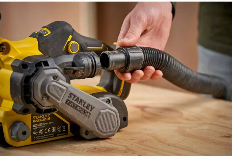 Шліфмашина стрічкова акумуляторна STANLEY FATMAX SFMCW223B — Photo 13