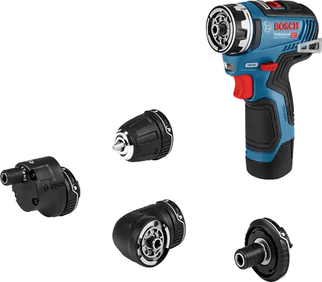 Акумуляторний дриль-шурупокрут Bosch GSR 12V-35 FC Professional — Photo 1