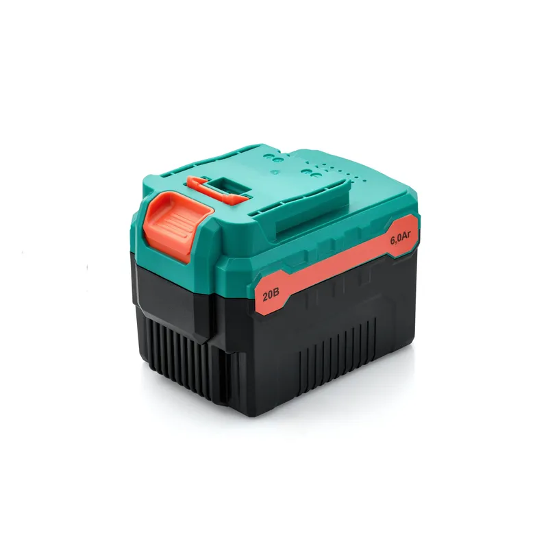 Акумулятор Li-Ion 20В, 6.0 Аг з індикатором заряду Sturmax CLM206B