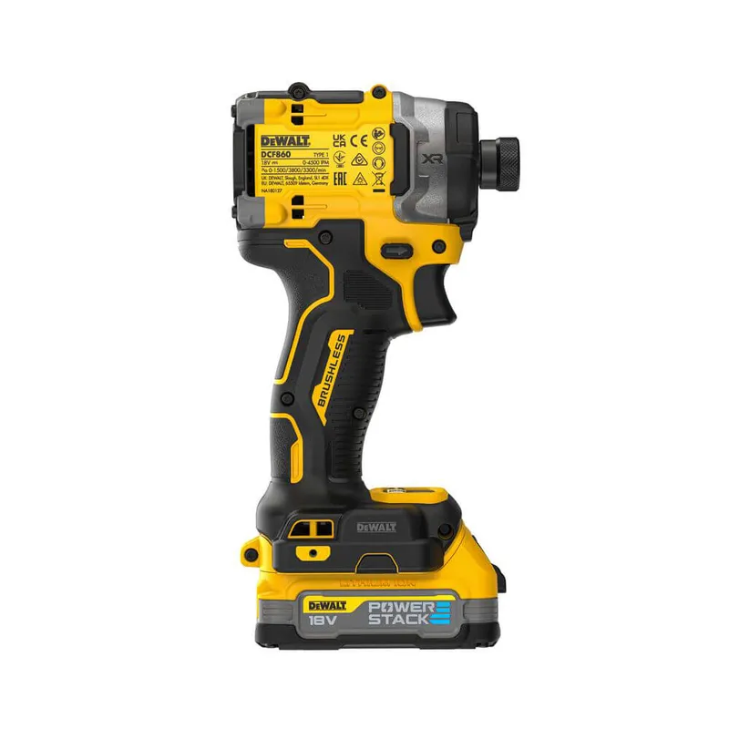 Шурупокрут ударний акумуляторний безщітковий DeWALT DCF860E2T — Photo 3