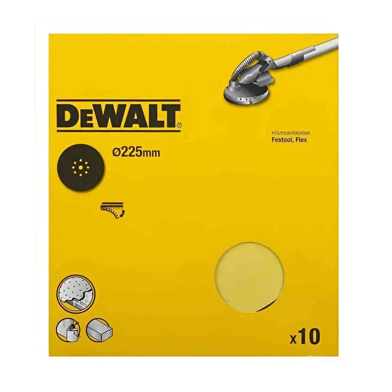 Шлифшкурка самоклеюча до ексцентрикових шліфувальних машин DeWALT DT3170