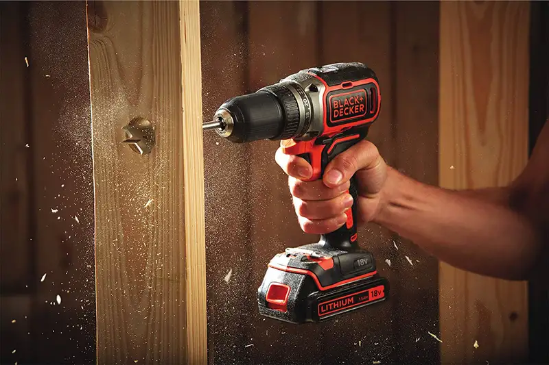 Дриль-шурупокрут акумуляторний безщітковий BLACK+DECKER BL186KB — Photo 3