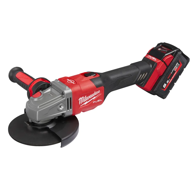 Шліфмашина кутова - болгарка акумуляторна безщіткова MILWAUKEE, M18 FHSAG125XB-552X, діаметр 125мм — Photo 1