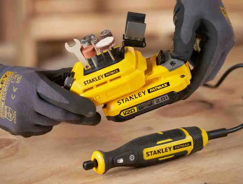 Міні-прямошліфувальна машина STANLEY FATMAX SFMCE030B — Photo 8