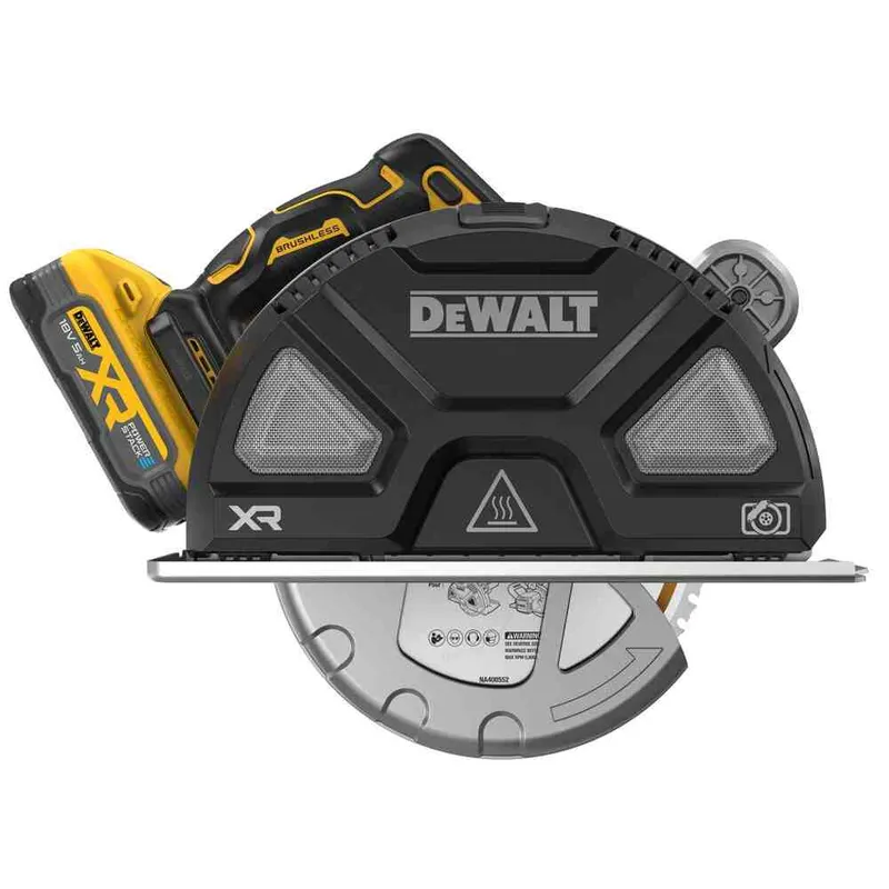 Пилка дискова по металу акумуляторна DeWALT DCS383H2 — Photo 1