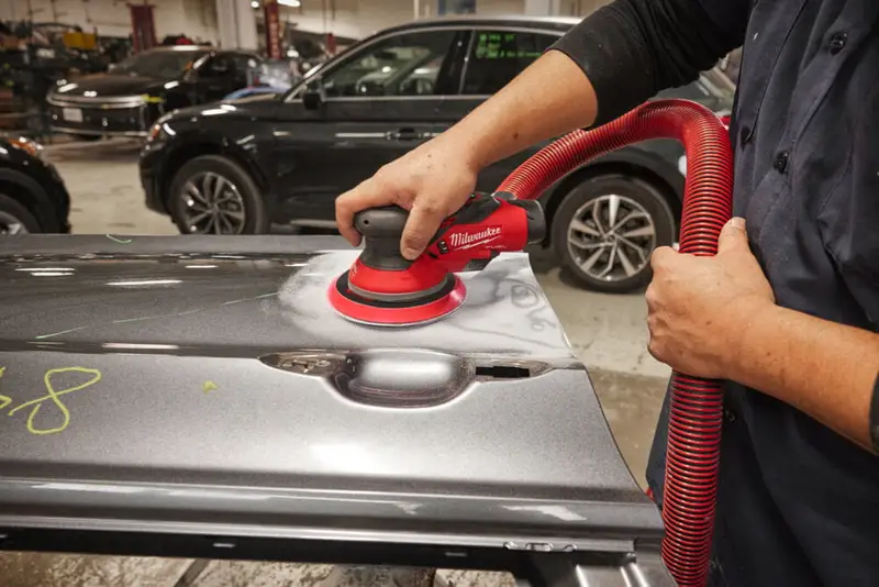 Шліфмашина ексцентрикова акумуляторна MILWAUKEE M12 — Photo 8