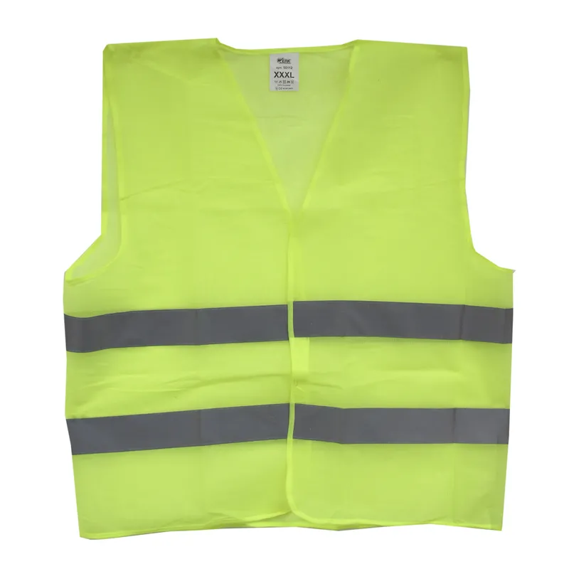 (50112) Жилет сигнальний 60 г/м2 (70х64 см) XXXL, жовтий WERK
