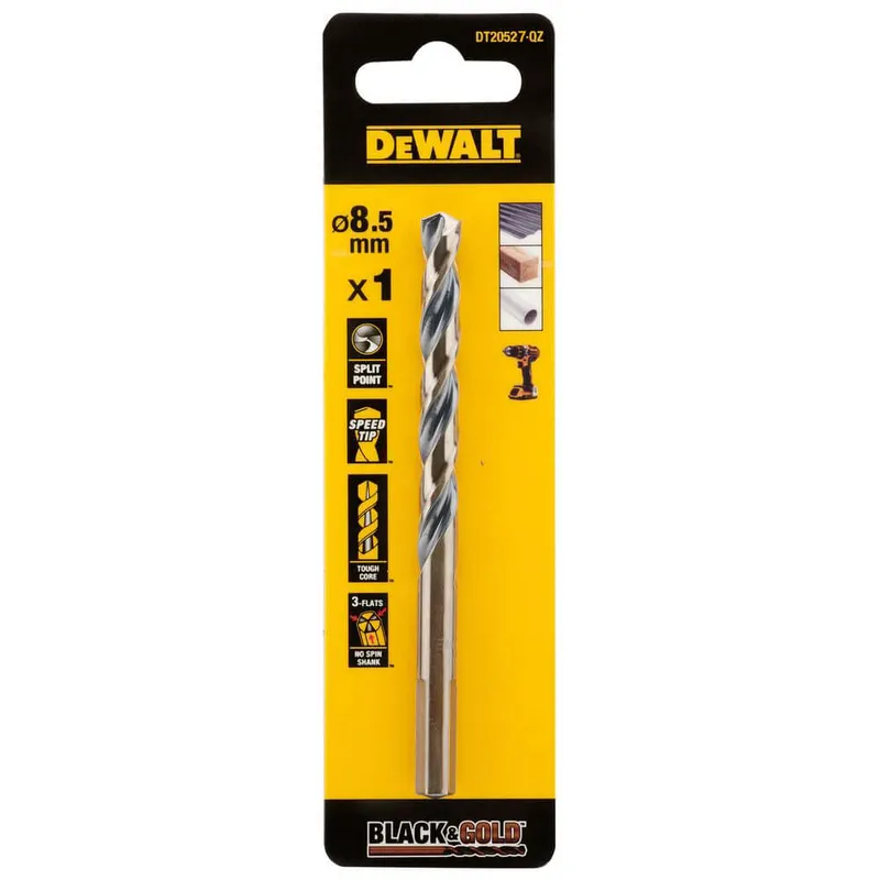 Свердло по металу Black &amp; Gold DeWALT DT20527