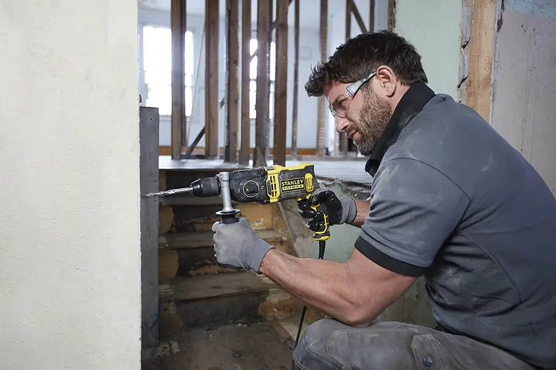 Дриль мережевий ударний STANLEY FATMAX FMEH1100K — Photo 3