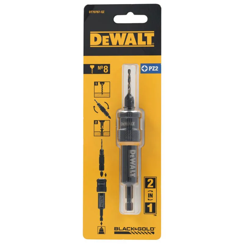Швидкозмінний вузол системи свердління FLIP&amp;DRIVE №8 DeWALT DT70787 — Photo 2