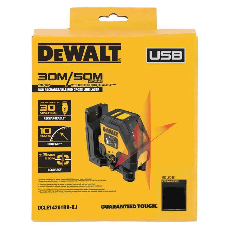 Рівень лазерний лінійний DeWALT DCLE14201RB — Photo 10