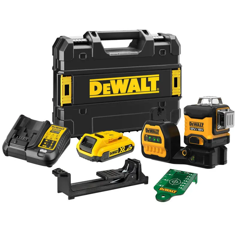 Рівень лазерний лінійний DeWALT DCE089D1G18 — Photo 7