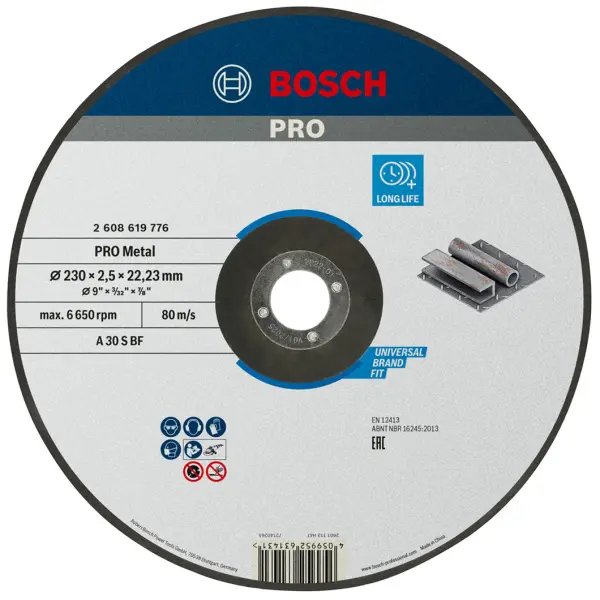 PRO Відрізний диск for Metal 230 х 2.5 мм