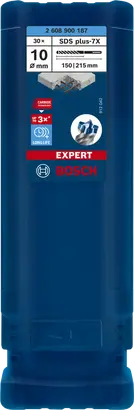 30 Бурів SDS Plus-7X д / арм.бетона 10x150x215мм EXPERT — Photo 1