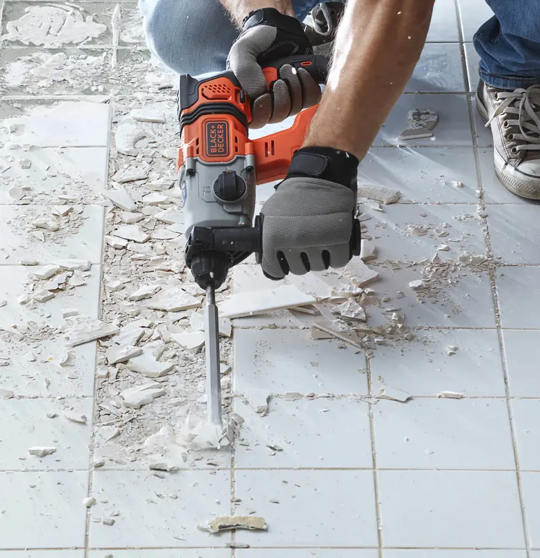 Перфоратор акумуляторний BLACK+DECKER BCD900D1S — Photo 12