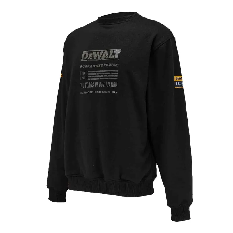 Світшот 100 YEAR LOGO SWEATSHIRT DeWALT DWC237-001-XXL — Photo 1