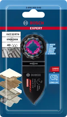 Шліфувальне полотно Starlock Carbide Multimaterial AVZ32RT4 — Photo 1