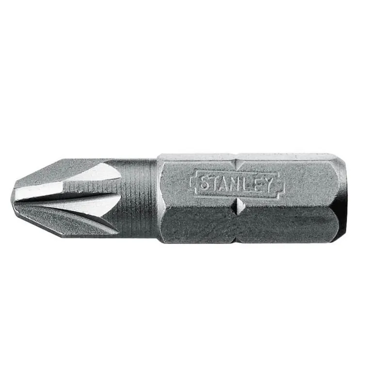 Біта з шестигранним хвостовиком 1/4 під шліц Pz2 довжиною 25 мм STANLEY 1-68-949 — Photo 1