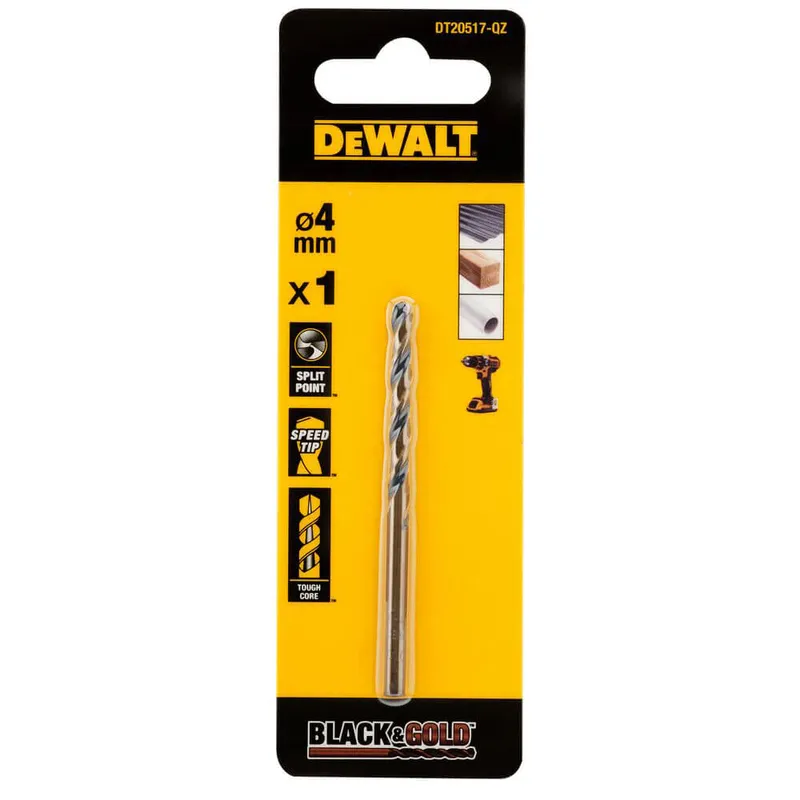 Свердло по металу Black &amp; Gold DeWALT DT20517