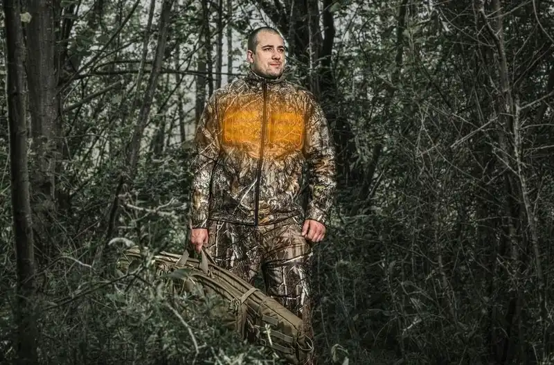 Куртка з підігрівом MILWAUKEE, M12 HJCAMO6-201 (M), камуфляжна (розмір M) (+зар.пр., 1 акум.Х 2Аг) — Photo 4