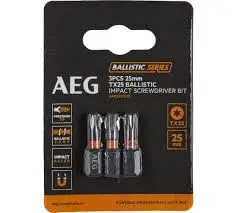Біта ударна AEG AAK252TX25, TX25, 25мм (3шт)