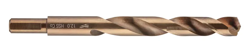 Свердло по металу HSS-Co MILWAUKEE, DIN338, діаметр 12,0х150х101мм, (5шт) — Photo 1