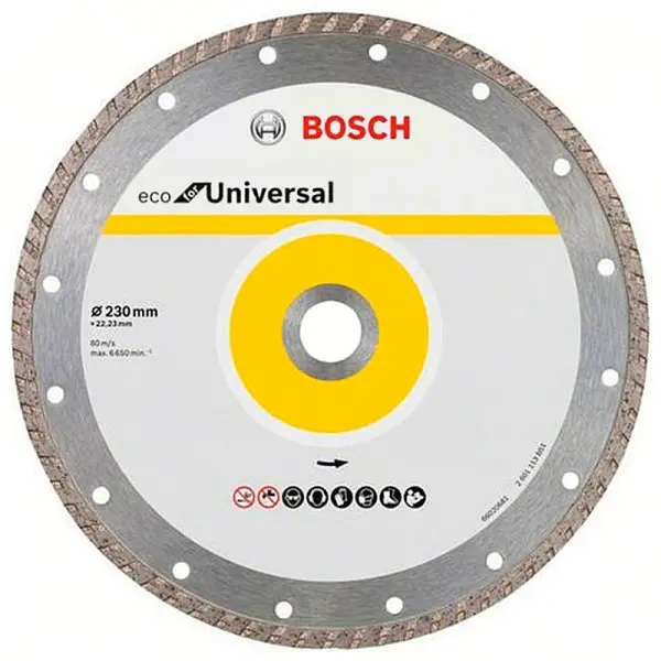 10 шт. алм диск ECO Univ.Turbo 230-22,23
