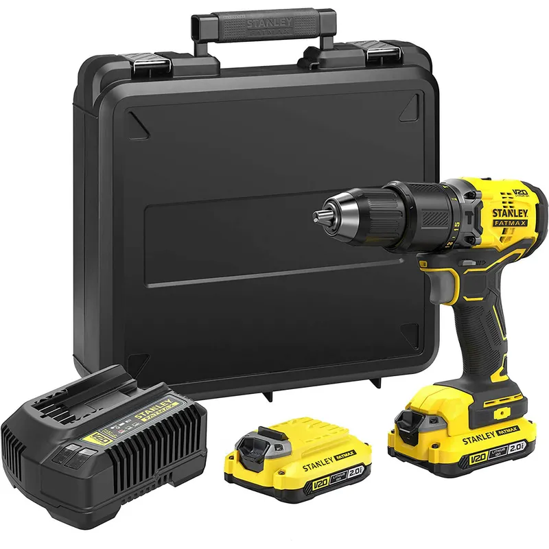 Дриль-шурупокрут ударний безщітковий акумуляторний STANLEY FATMAX SFMCD715D2K — Photo 2