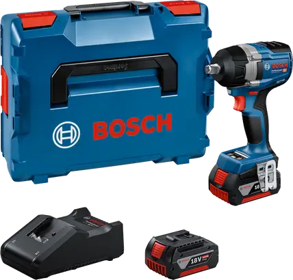 Акумуляторний безщітковий ударний гайковерт Bosch GDS 18V-750 C — Photo 1