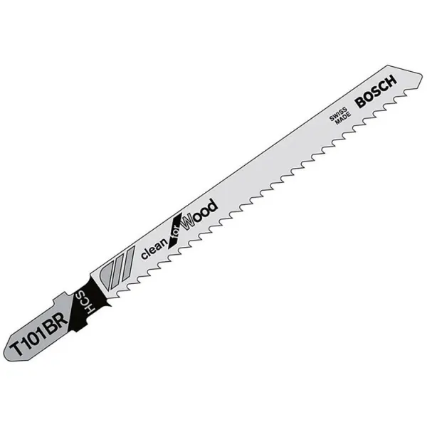 5 Лобзикових ПИЛОК T 101 BR Clean for Wood, HCS