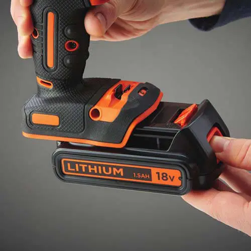 Дриль-шурупокрут акумуляторний ударний BLACK+DECKER BDCHD18KB — Photo 5