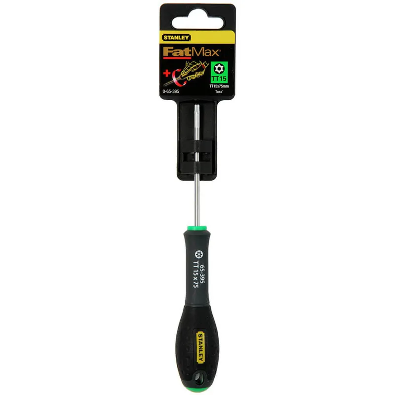Викрутка FatMax з довжиною жала 75 мм під шліц Torx TT15 STANLEY 0-65-395 — Photo 1