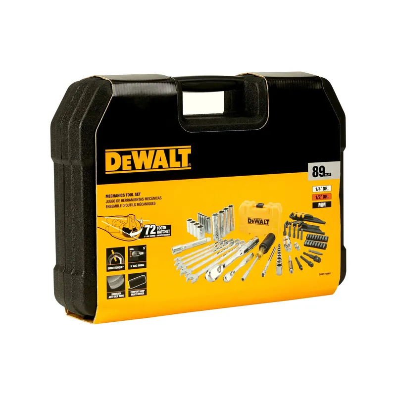 Набір головок та біт 1/4, 3/8 89 предметів DeWALT DWMT73800-1 — Photo 3
