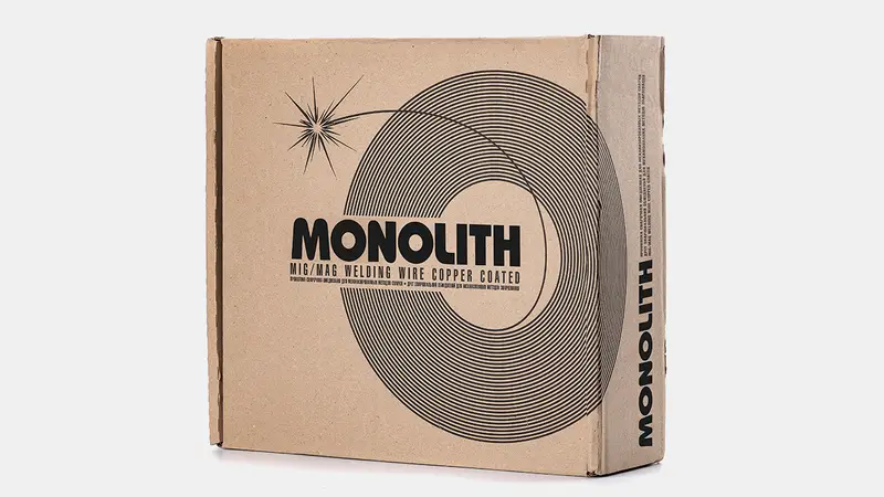 Дріт зварювальний з обмідненою поверхнею Monolith G4Si1 (Св-08Г2С) 0.8 мм Котушка 2.5 кг (D170)
