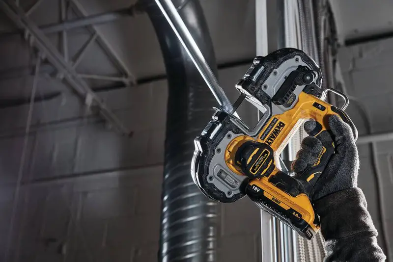 Пила стрічкова акумуляторна безщіткова DeWALT DCS377NT — Photo 14