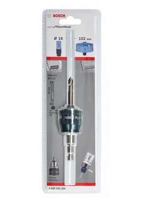 АДАПТЕР POWER-CHANGE 6-ГР. 8.7mm + ЦЕНТР.Свердло HSS-Co Ø 7.15x65mm — Photo 1