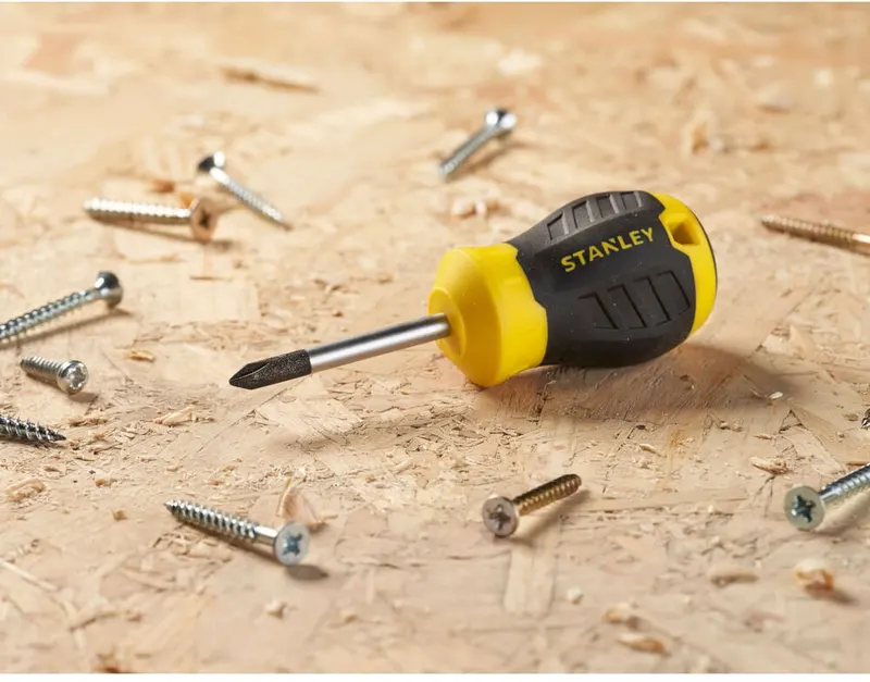 Викрутка Cushion Grip під шліц Ph1 з довжиною жала 45 мм STANLEY STHT16154-0 — Photo 5