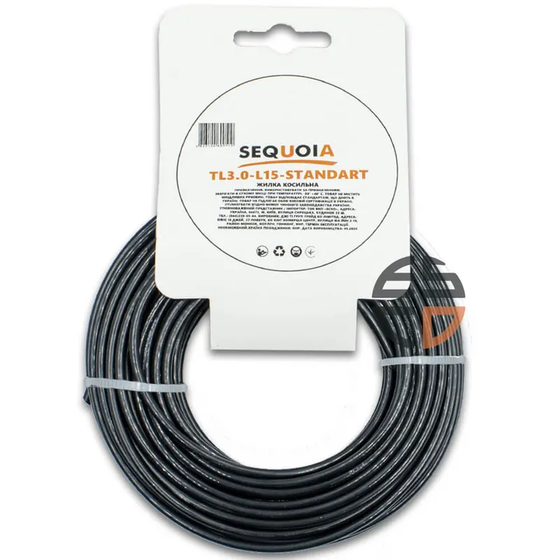 Косильна жилка SEQUOIA TL3.0-L15-Standart — Photo 1